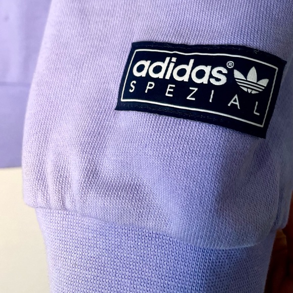 Adidas SPZL Mod Trefoil Crew Sweatshirt - Picture 8 of 8